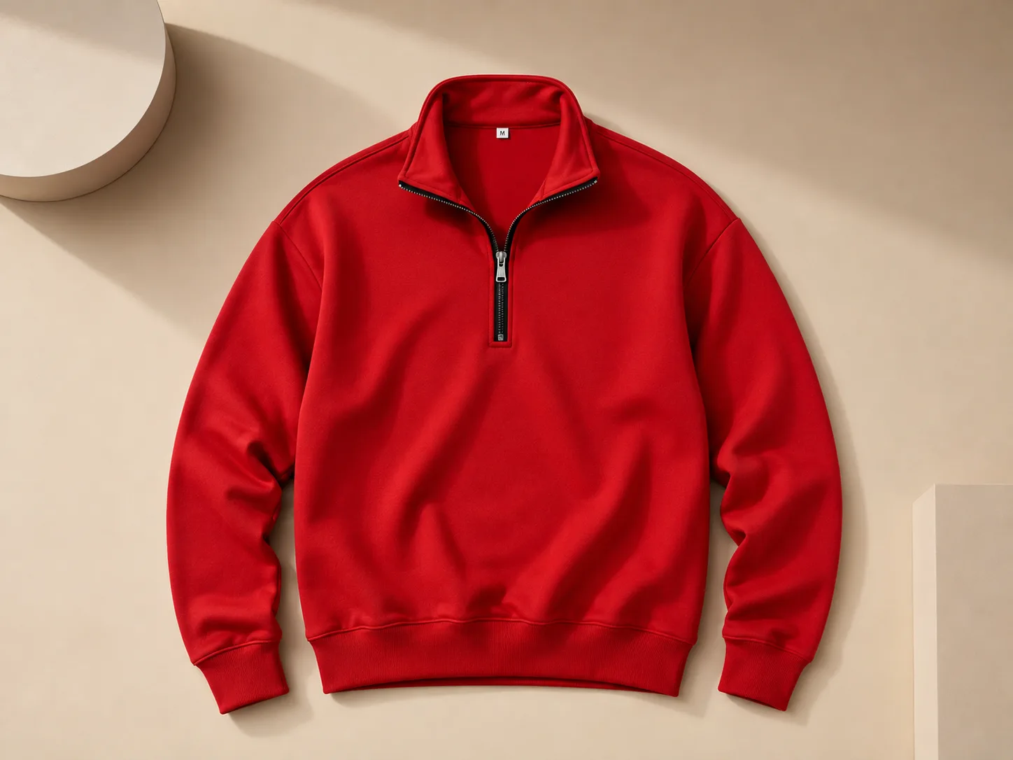 zipper quarter sweatshirts