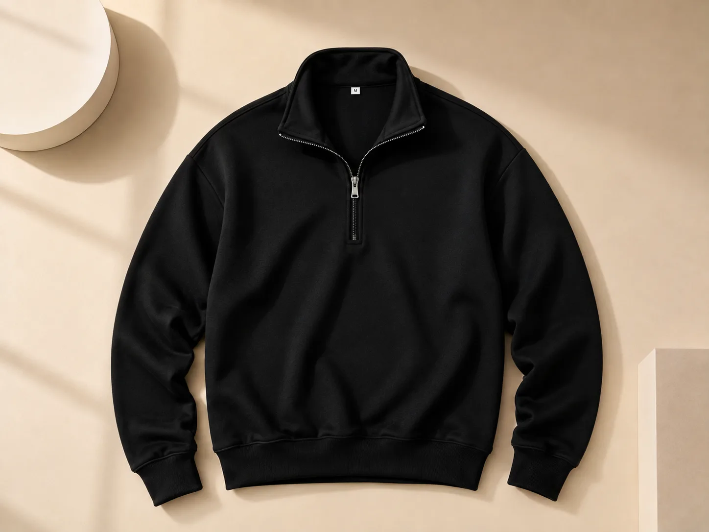 zipper quarter sweatshirts