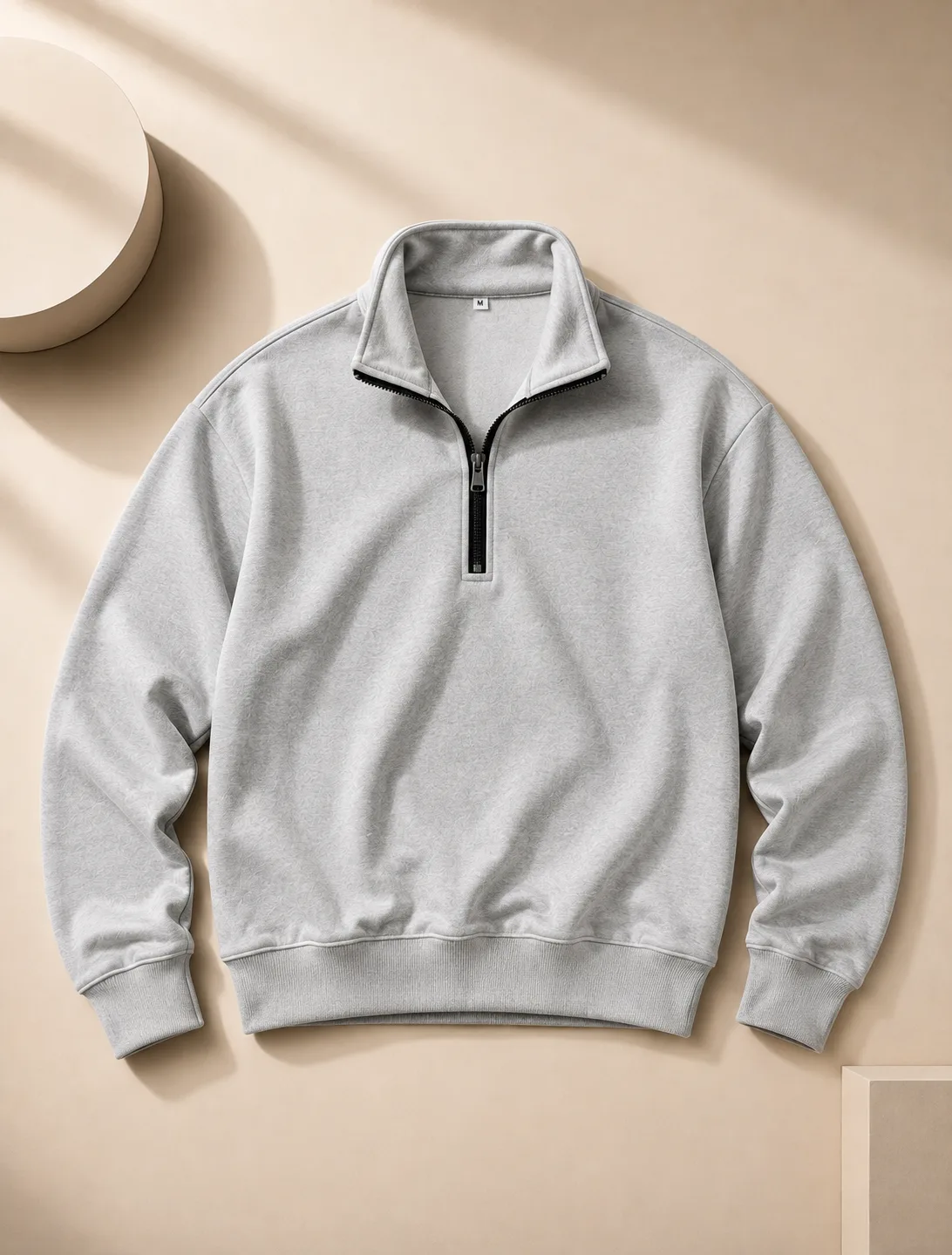 zipper quarter sweatshirts