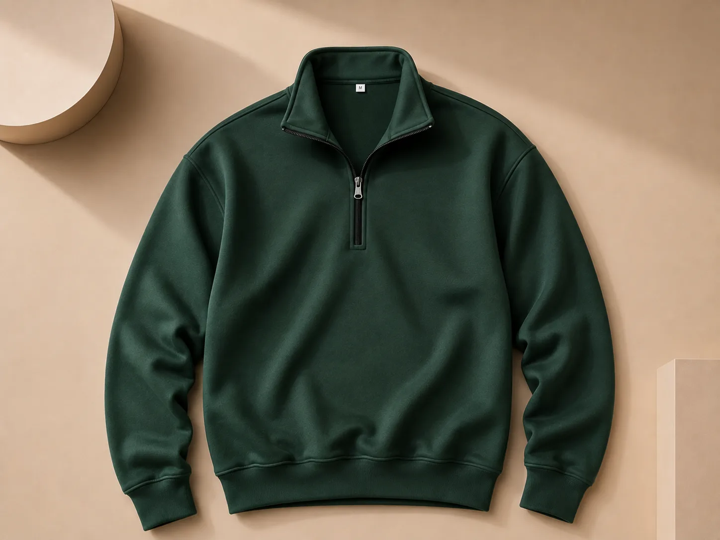 zipper quarter sweatshirts