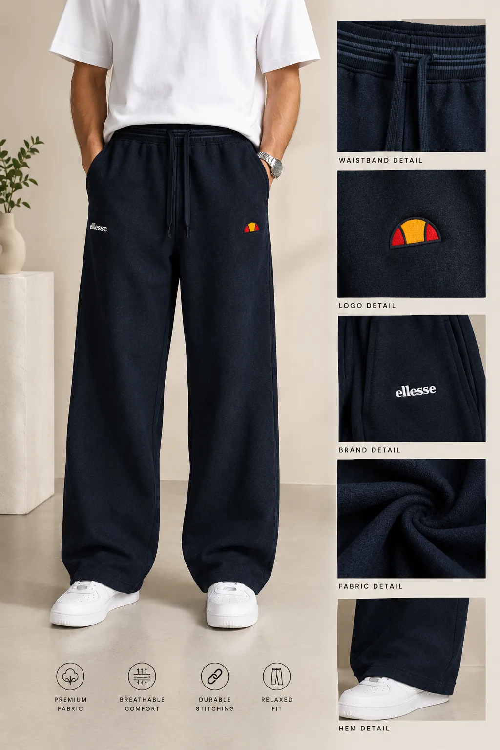 ellesse Branded Trouser