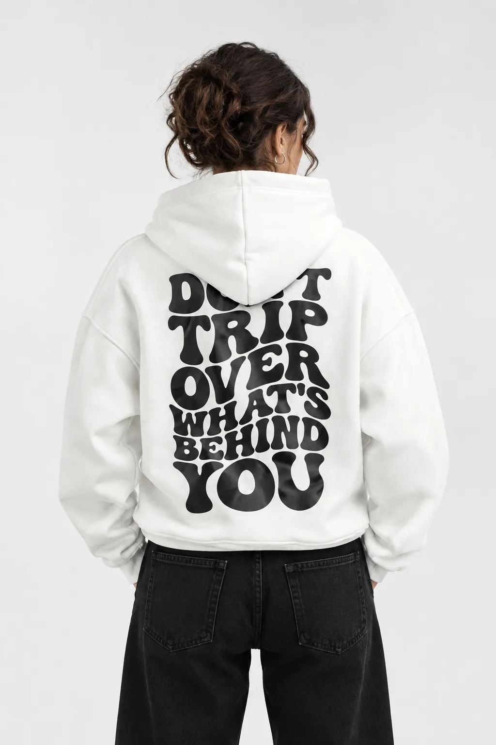 Snow Aura Oversize Hoodie for unisex