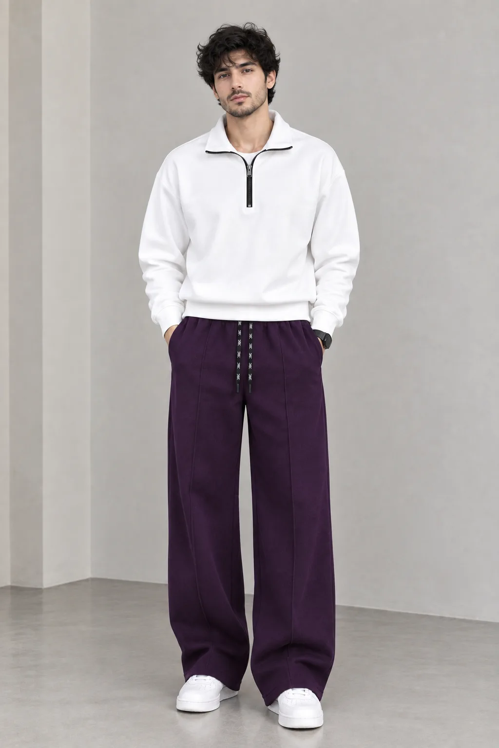combo trouser sweatshirt